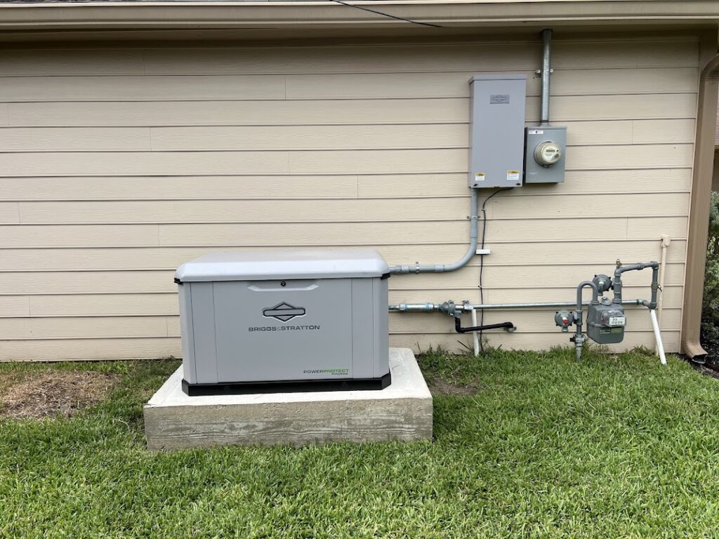 Complete Standby Generator System Installation